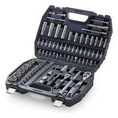 SET BOCALLAVES CON ACCESORIOS Enc 1/2" y 1/4" x 94 PIEZAS (SATINADO) BREMEN 6380 - comprar online