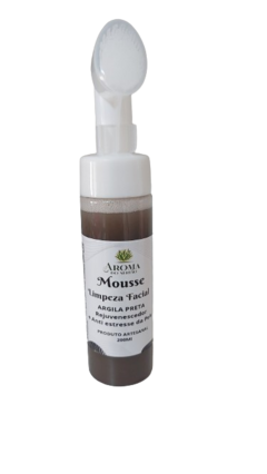 MOUSSE DE LIMPEZA FACIAL ARGILA PRETA - comprar online