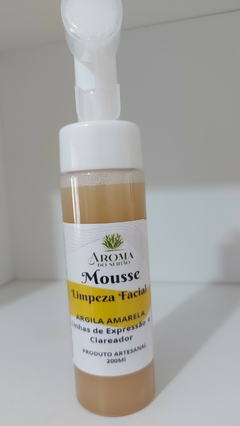 MOUSSE DE LIMPEZA FACIAL ARGILA AMARELA - comprar online