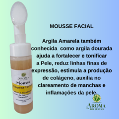 MOUSSE DE LIMPEZA FACIAL ARGILA AMARELA