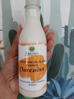 SABONETE LIQUIDO ARTESANAL DE ARGILA BRANCA 330ML - comprar online