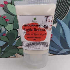 Esfoliante Facial De Argila Branca - 150 G Produto Artesanal