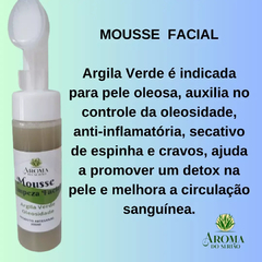 MOUSSE DE LIMPEZA ARGILA VERDE - OLEOSIDADE