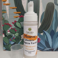 MOUSSE DE LIMPEZA FACIAL - AROMA DO SERTÃO (sem escova de silicone) 200ml