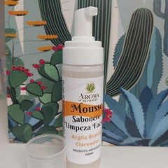 MOUSSE DE LIMPEZA FACIAL - AROMA DO SERTÃO (sem escova de silicone) 200ml