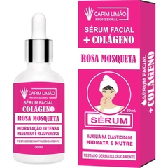 Sérum + Colágeno - Rosa Mosqueta - Capim Limão 30ml