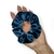 Scrunchie Azul Petróleo - comprar online