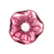 Vaso Murano Italy Rosa Pink 14x11 Lyor - loja online