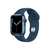 Apple Watch Series 7 (GPS + Cellular, 45mm) - Caixa de Alumínio Azul - Pulseira Esportiva Azul-Abissal