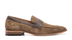 5102 | Sapato Social Masculino Penny Loafer Camurça - comprar online