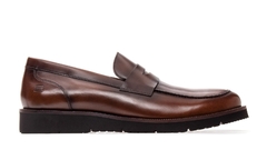 9101 | Sapato Loafer Masculino Social em Couro