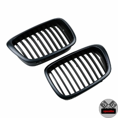 Riñones de parrilla para BMW Serie 5 E39 Negro Mate