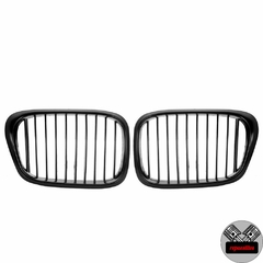 Riñones de parrilla para BMW Serie 5 E39 Negro Mate - comprar online