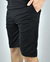 BERMUDA CORTE CHINO ABIEL NEGRA REGULAR FIT en internet