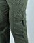 PANTALON CARGO ALAN VERDE MILTAR - JOB BOOZ