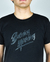 REMERA ESTAMPADA ALGODON BURNING NEGRA - JOB BOOZ