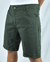 BERMUDA DE GABARDINA TOBIAS REGULAR VERDE MILITAR - JOB BOOZ