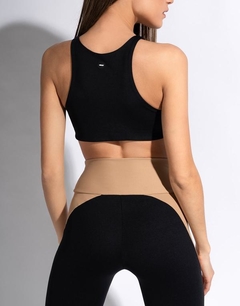 Top Noir Barre - Touche Sport - comprar online