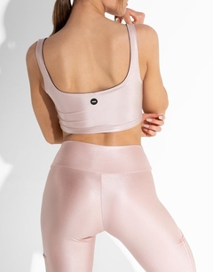 Top Scrunch Rose Shine - Touche Sport - comprar online