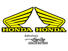 Adesivo asa Honda tanque CG 125 150 160 Start