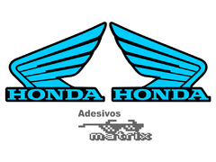 Adesivo asa Honda tanque CG 125 150 160 Start