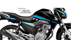 Kit completo faixa adesiva honda Titan 25 anos - comprar online