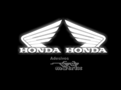 Adesivo asa Honda tanque CG 125 150 160 Start - comprar online