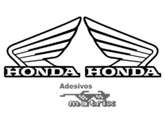 Adesivo asa Honda tanque CG 125 150 160 Start na internet