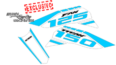 Adesivo faixa Fan 125/150 e Titan mix 150 - loja online