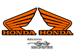 Imagem do Adesivo asa Honda tanque CG 125 150 160 Start