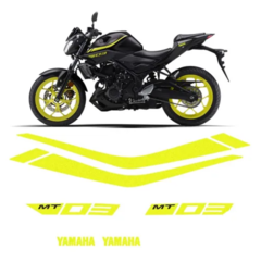 Kit faixas adesivo MT 03 Yamaha