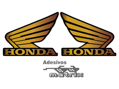 Adesivo asa Honda tanque CG 125 150 160 Start