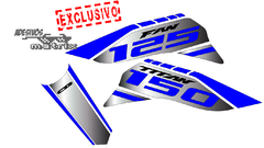 Adesivo faixa Fan 125/150 e Titan mix 150