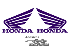 Adesivo asa Honda tanque CG 125 150 160 Start - loja online