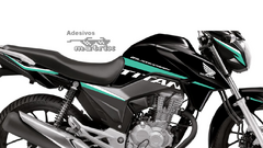 Kit completo faixa adesiva honda Titan 25 anos - comprar online