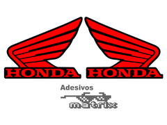 Adesivo asa Honda tanque CG 125 150 160 Start - comprar online