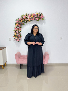 Imagem do Vestido Maira - Preto Tam 48