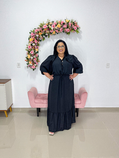 Vestido Maira - Preto Tam 48 - Conceito Modas