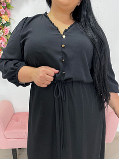 Vestido Maira - Preto Tam 48 - comprar online