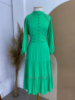 Vestido Elisa - Verde Tam GG - comprar online