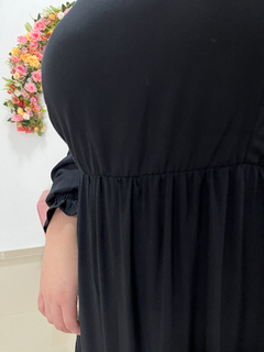 Imagem do Vestido Cíntia M/L - Preto Tam Único Plus Size