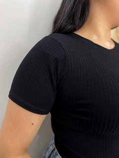 Blusa Jane - Preto Tam Único 38 ao 42 e GG (44/46) - - Conceito Modas