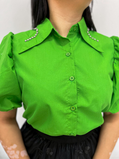 Camisa Julieta - Verde Tam M - Conceito Modas