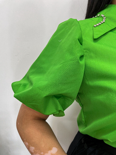 Camisa Julieta - Verde Tam M - loja online