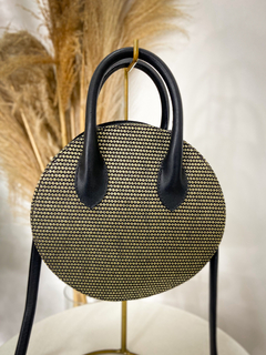 Bolsa Lulu - Preto c/ Dourado