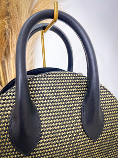 Bolsa Lulu - Preto c/ Dourado - comprar online