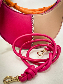 Bolsa Luna - Pink e Nude - loja online