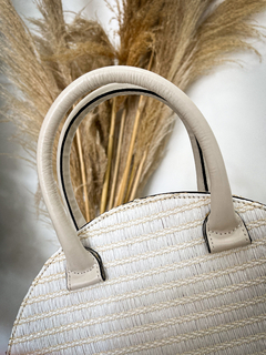 Bolsa Luisa - Branco/bege - comprar online