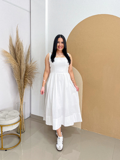 Vestido Cibele - Branco Tam G (44) - comprar online