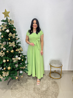 Vestido Stefani - Verde Tam M - comprar online